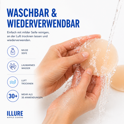 ILLURE® nipple pads 4 pairs